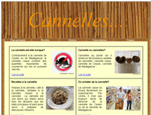 Tablet Screenshot of cannelles.com